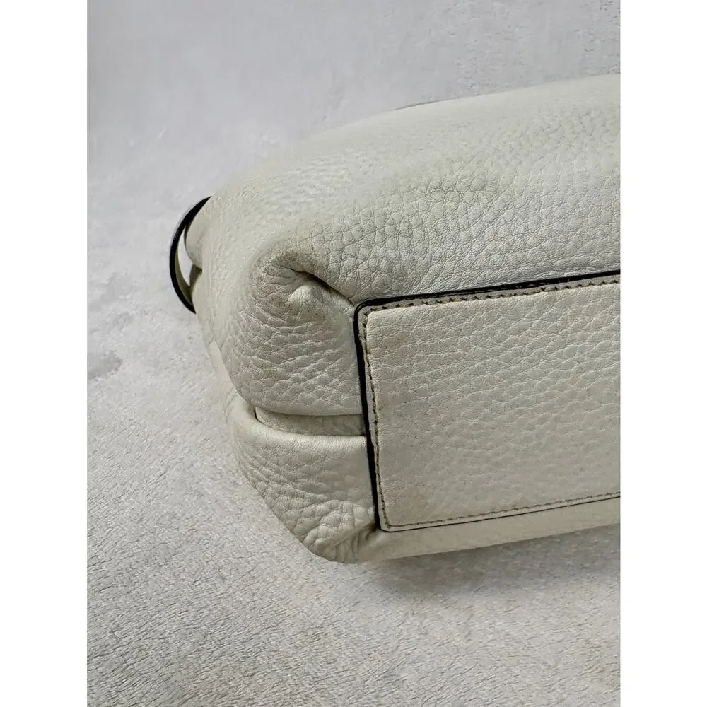 Coach Vintage Y2K Penelope in White Pebble Leather Hobo Bag - Picture 8 of 16